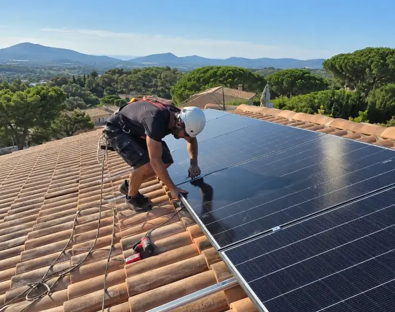 Installateur panneaux solaires Rœschwoog — pose photovoltaïque sur toiture