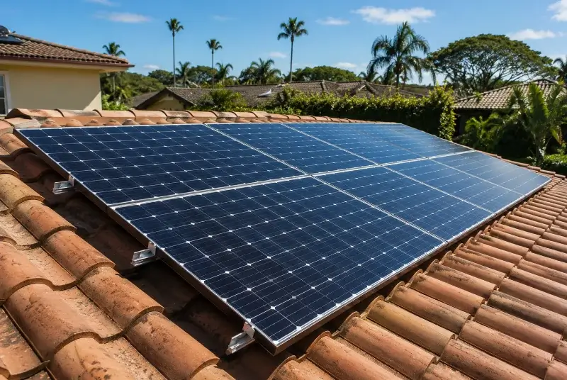 Installation de panneaux solaires à Rœschwoog